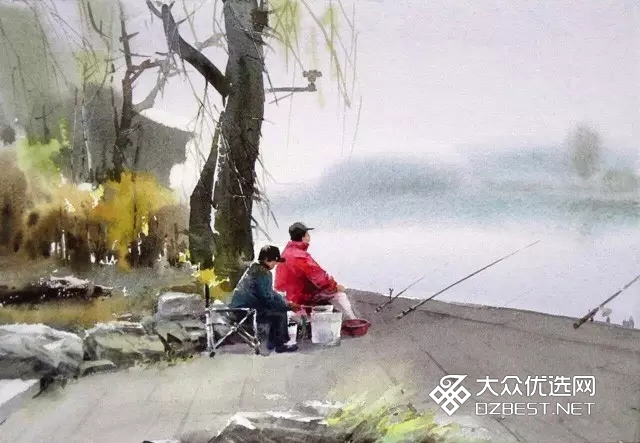 北京什剎海寫(xiě)生作品