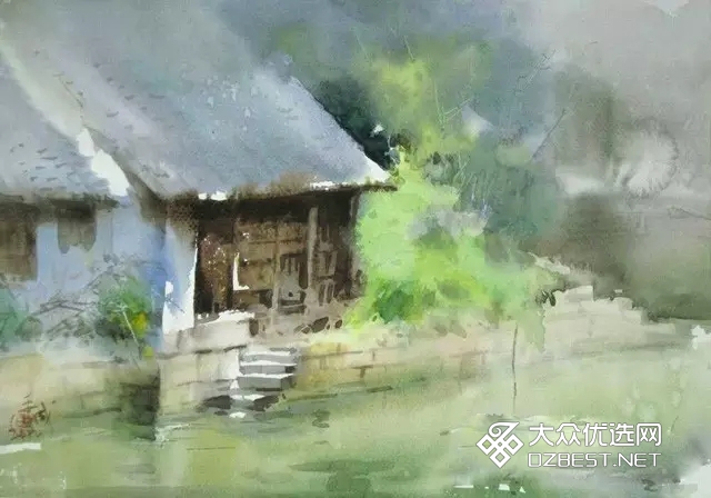 江南古鎮(zhèn)寫(xiě)生作品