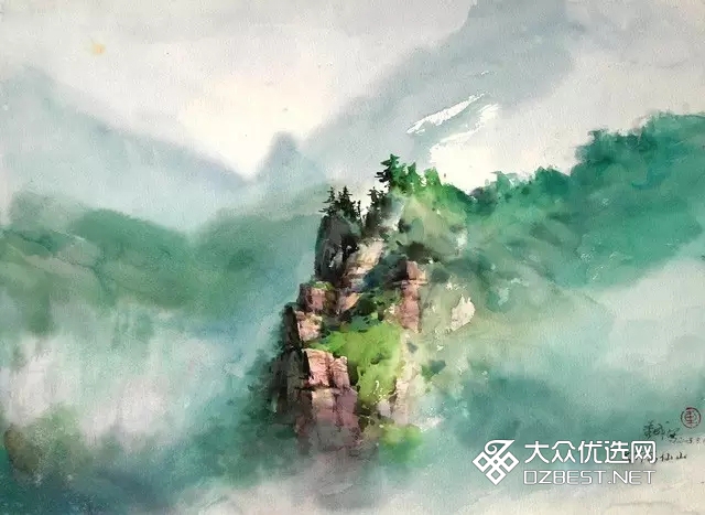 太行山寫(xiě)生作品